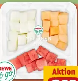 REWE Center Rewe to go Melonen Mix Angebot