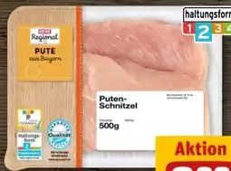 REWE Center Rewe Regional Puten-Schnitzel Angebot