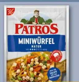 REWE Center Patros Miniwürfel Natur Angebot
