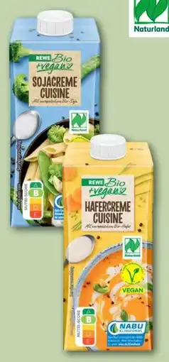 REWE Center Rewe Bio Vegan Sojacreme Cuisine Angebot