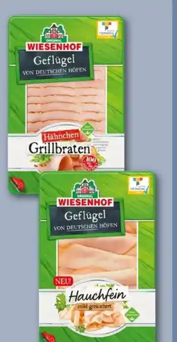 REWE Center Wiesenhof Geflügel Aufschnitt Angebot
