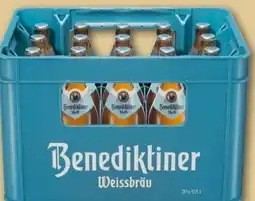 REWE Center Benediktiner Weissbier Hell Angebot