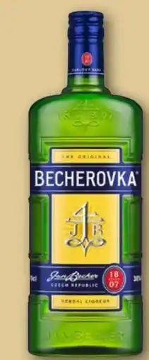 REWE Center Jan Becher Becherovka Kräuterlikör Angebot
