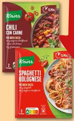 REWE Center Knorr Fix Chili Con Carne Angebot
