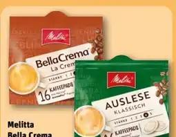 REWE Center Melitta Bella Crema La Kaffeepads Angebot