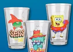 REWE Center Nickelodeon Spongebob Trinkglas Angebot