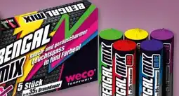REWE Center Weco Feuerwerk Jugendfeuerwerk Bengalmix Angebot