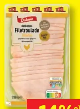 Lidl Dulano Delikatess Geflügelfiletroulade XXL Angebot