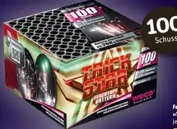 REWE Center Weco Feuerwerk Feuerwerks-Batterie Trickstar Angebot