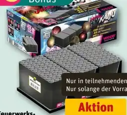 REWE Weco Feuerwerk Feuerwerks Batterie Unleash the Kaiju Angebot