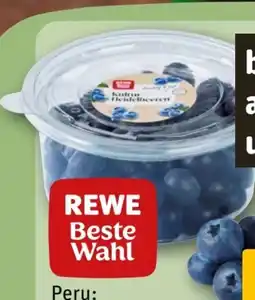 REWE Rewe Beste Wahl Frische-Heidelbeeren Angebot