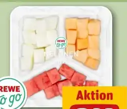 REWE Rewe to go Melonenwürfel-Mix Angebot