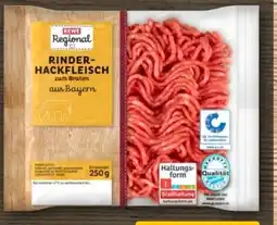 REWE Rewe Regional Rinder Hackfleisch Angebot