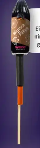 REWE Weco Feuerwerk Raketen-Sortiment Wunsch-Rakete Angebot