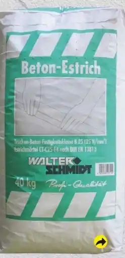 Globus Baumarkt Walter Schmidt Betonestrich Angebot
