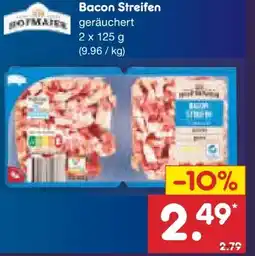Netto Marken-Discount Hofmaier Bacon Streifen Angebot