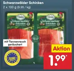 Netto Marken-Discount Familie Wein Schwarzwälder Schinken Angebot
