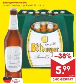 Netto Marken-Discount Bitburger Premium Pils Angebot