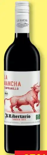 Lidl Bodegas La Mancha Bio Libertario Tempranillo Angebot