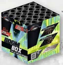 Scheck-in-Center Comet Feuerwerk Boom-Box Angebot