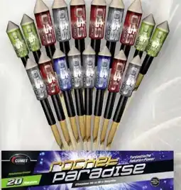 Scheck-in-Center Comet Feuerwerk Rocket-Paradise Angebot