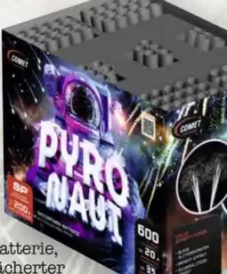 Scheck-in-Center Comet Feuerwerk Feuerwerksbatterie Pyronaut Angebot