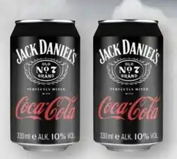 Scheck-in-Center Jack Daniel's Old Tennessee Whiskey & Coca Cola Angebot