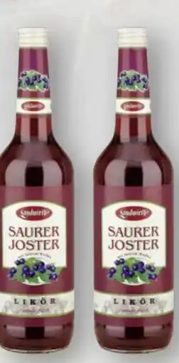 Scheck-in-Center Landwirth's Saurer Joster Likör Angebot