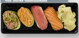 Scheck-in-Center Sushi Lachs-Thunfisch Nigiri & Gunkan Angebot