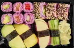 Scheck-in-Center Veganes Sushi in Pink Angebot