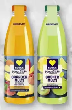 Scheck-in-Center Edeka Herzstücke Oranger Multi Angebot