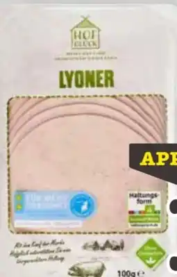 Scheck-in-Center Hofglück Lyoner Angebot