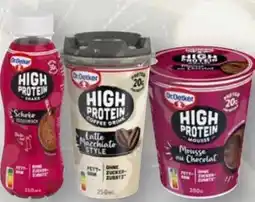 Scheck-in-Center Dr. Oetker High Protein Coffee Drink Latte Macchiato Angebot