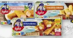 Scheck-in-Center Iglo Fischstäbchen Angebot