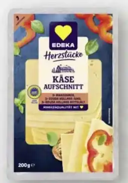 Scheck-in-Center Edeka Herzstücke Käse Aufschnitt Angebot