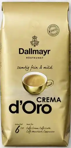Scheck-in-Center Dallmayr Kaffee Crema d’Oro Angebot