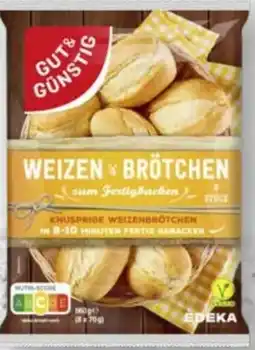 Scheck-in-Center Gut & Günstig Weizenbrötchen Angebot