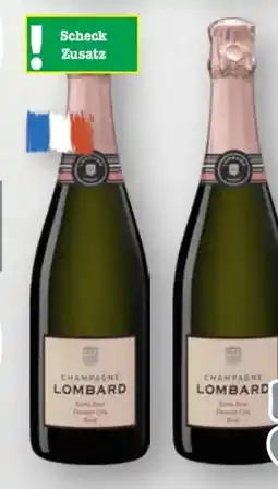 Scheck-in-Center Champagne Lombard Extra Brut Premier Cru Rosé Angebot