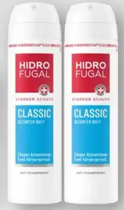 Scheck-in-Center Hidrofugal Deospray Angebot