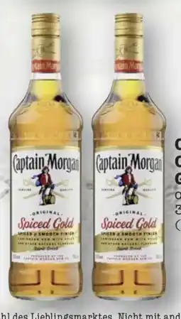 Scheck-in-Center Captain Morgan Original Spiced Gold Rum Angebot