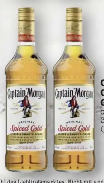 Scheck-in-Center Captain Morgan Original Spiced Gold Rum Angebot