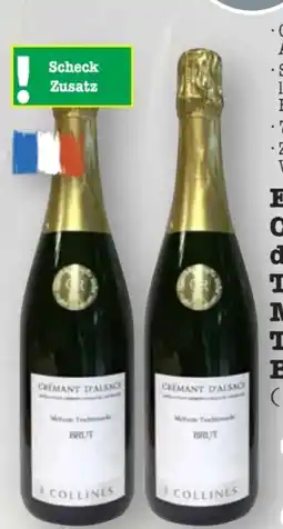 Scheck-in-Center 3 Collines Crémant d'Alsace Méthode Traditionelle Angebot