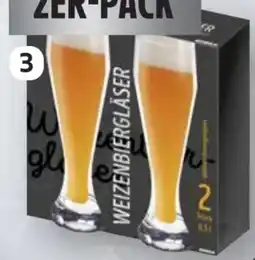 Scheck-in-Center Gut & Günstig Weizenbiergläser 2er-Pack Angebot