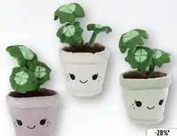 Scheck-in-Center Plüsch-Pflanze Glücksklee Angebot