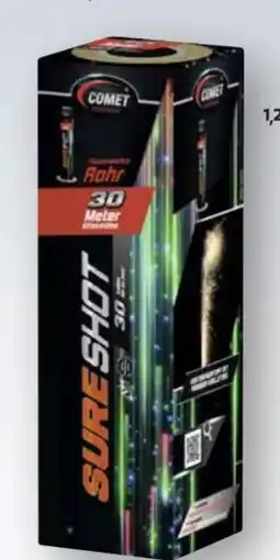 Edeka Comet Feuerwerk Feuerwerksbatterie Sure Shot Angebot