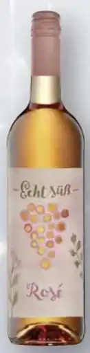 Edeka Ortenauer Weinkeller Echt Süß Rosé Angebot