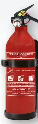 Edeka Anaf Group Pulverfeuerlöscher Angebot