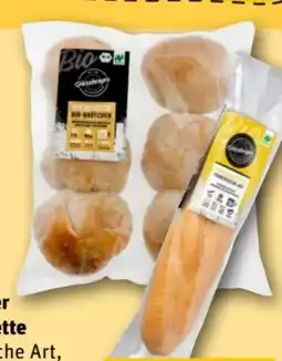 REWE Center Herzberger Bäckerei Bio Baguette Angebot