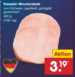 Netto Marken-Discount Kasseler Minutensteaks Angebot