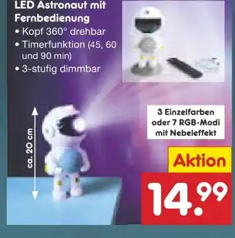 Netto Marken-Discount LED Astronaut Angebot